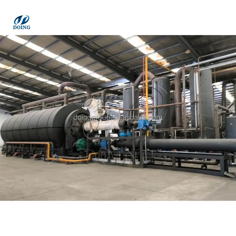 Alibaba.com: DOING Brand pyrolysis machine, waste oily sludge TDU plant ...
