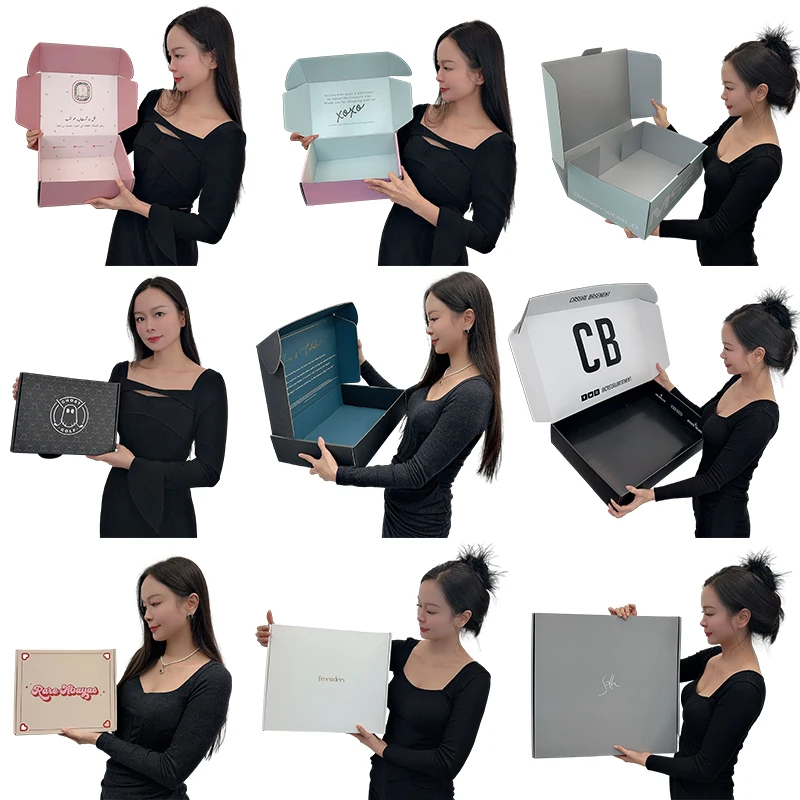 Custom Brand Logo Packaging Carton Boxes for Small Business