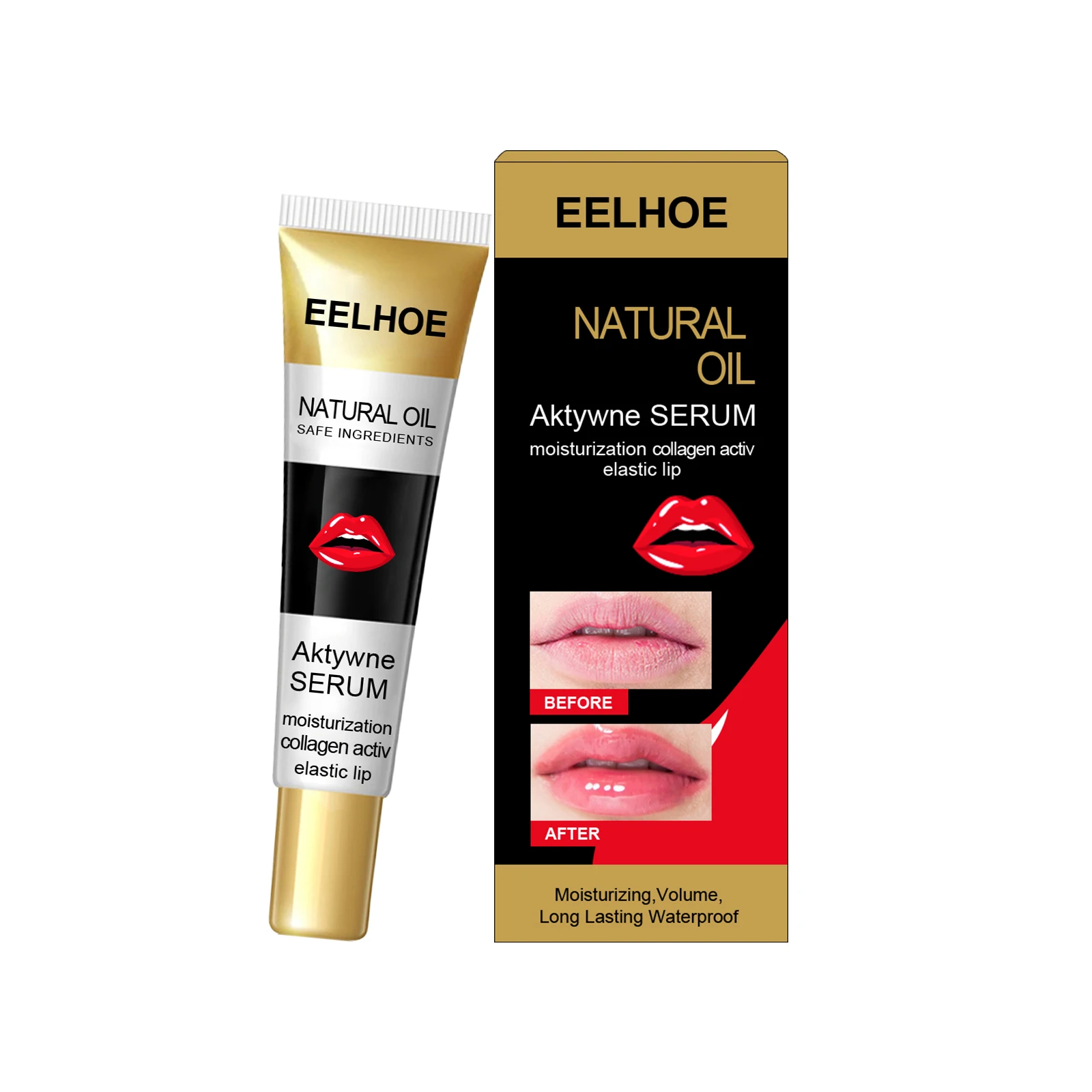 Eelhoe Lip Line Scrub Exfoliating,Smoothing Lip Line Moisturizing And