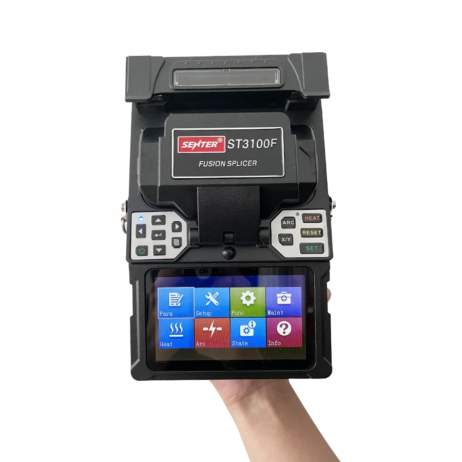 SENTER ST3100F Fiber Optic Splicing Machine Fusion Splicer Fibre Optique