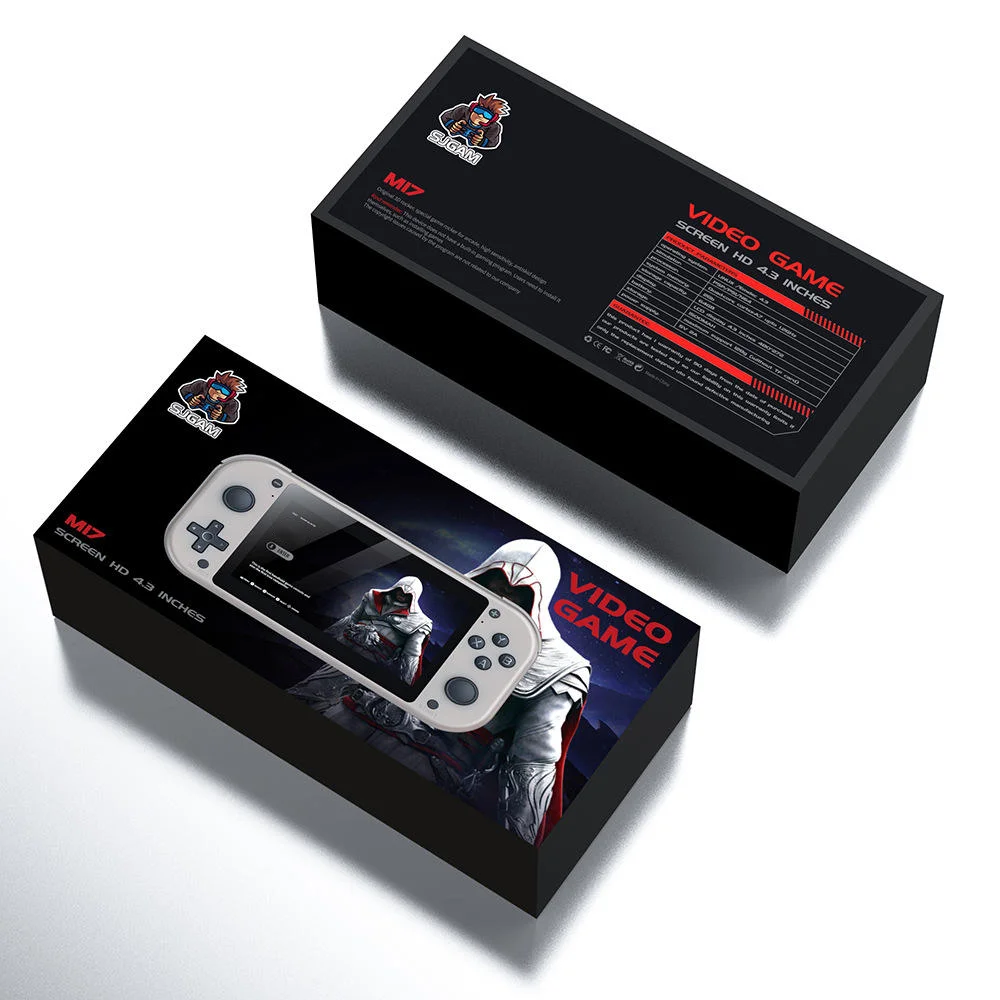 Consola de juegos retro portátil M17 con pantalla LCD de 4,3 pulgadas y 25 emulador incorporados Consola de juegos retro portátil M17 con pantalla LCD de 4,3 pulgadas y 25 emulador incorporados