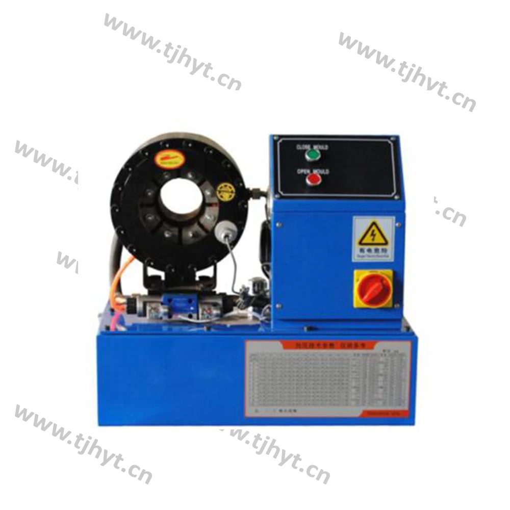 Reinforced Hose Portable 10 Sets Free Hose Crimping Machine Hydraulic