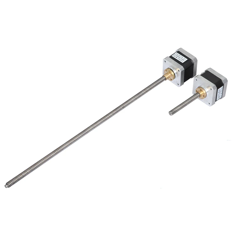 Threaded Rod Nema17 Nema 17 Linear Stepper Motor With Lead Screw TR5 TR8 for 3d Printer