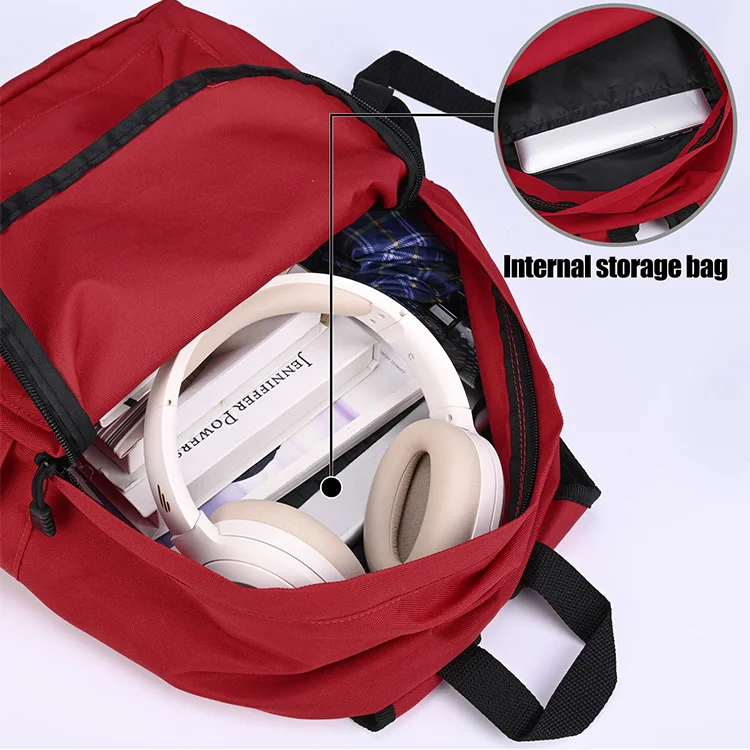 china manufacturers print on demand unique plain sports kids school office gym fitness retro backpack with logo