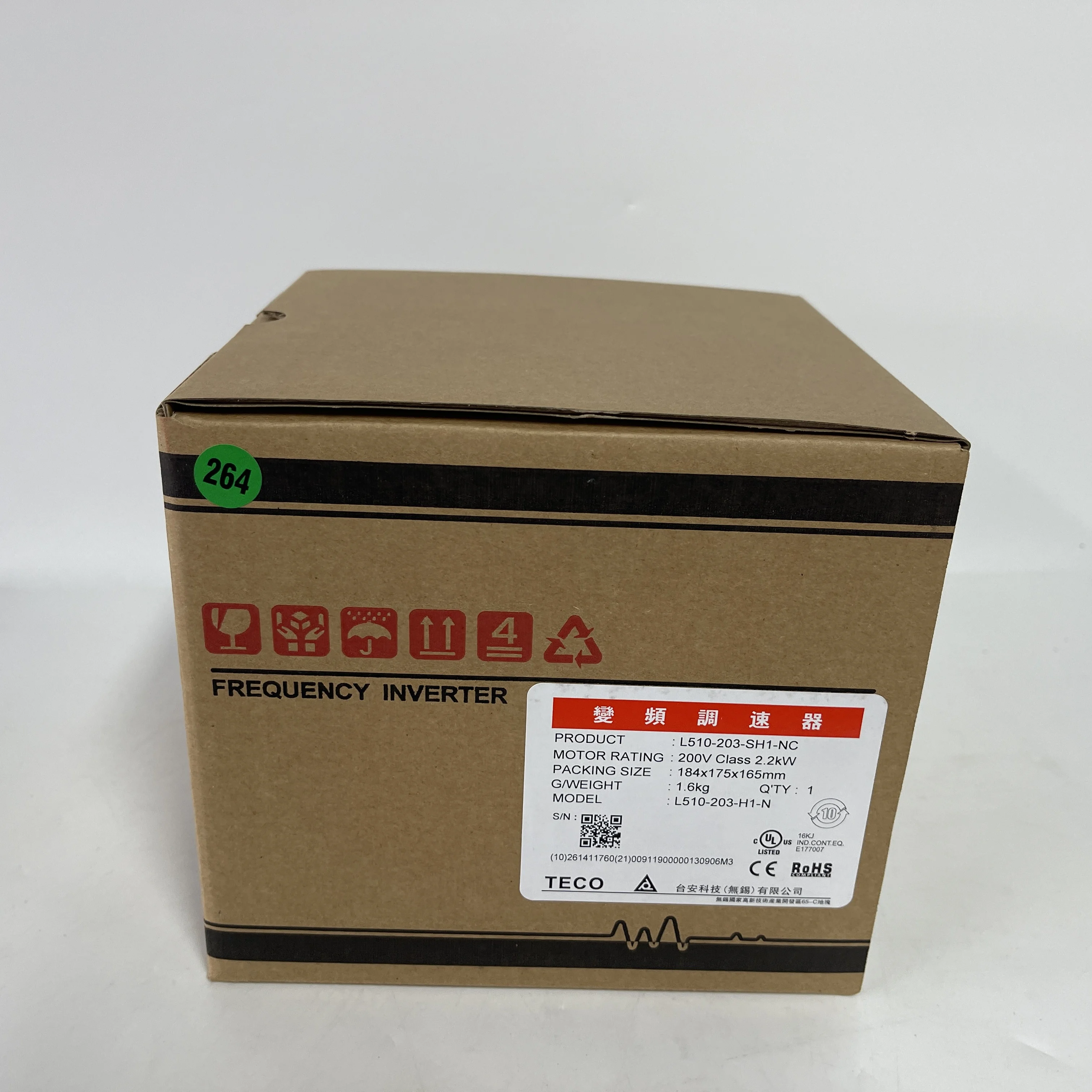TECO Frequency Inverter L510-203-SH1-NC TECO Frequency Inverter L510-203-SH1-NC