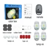 4 lamp+remote+magnet+holder
