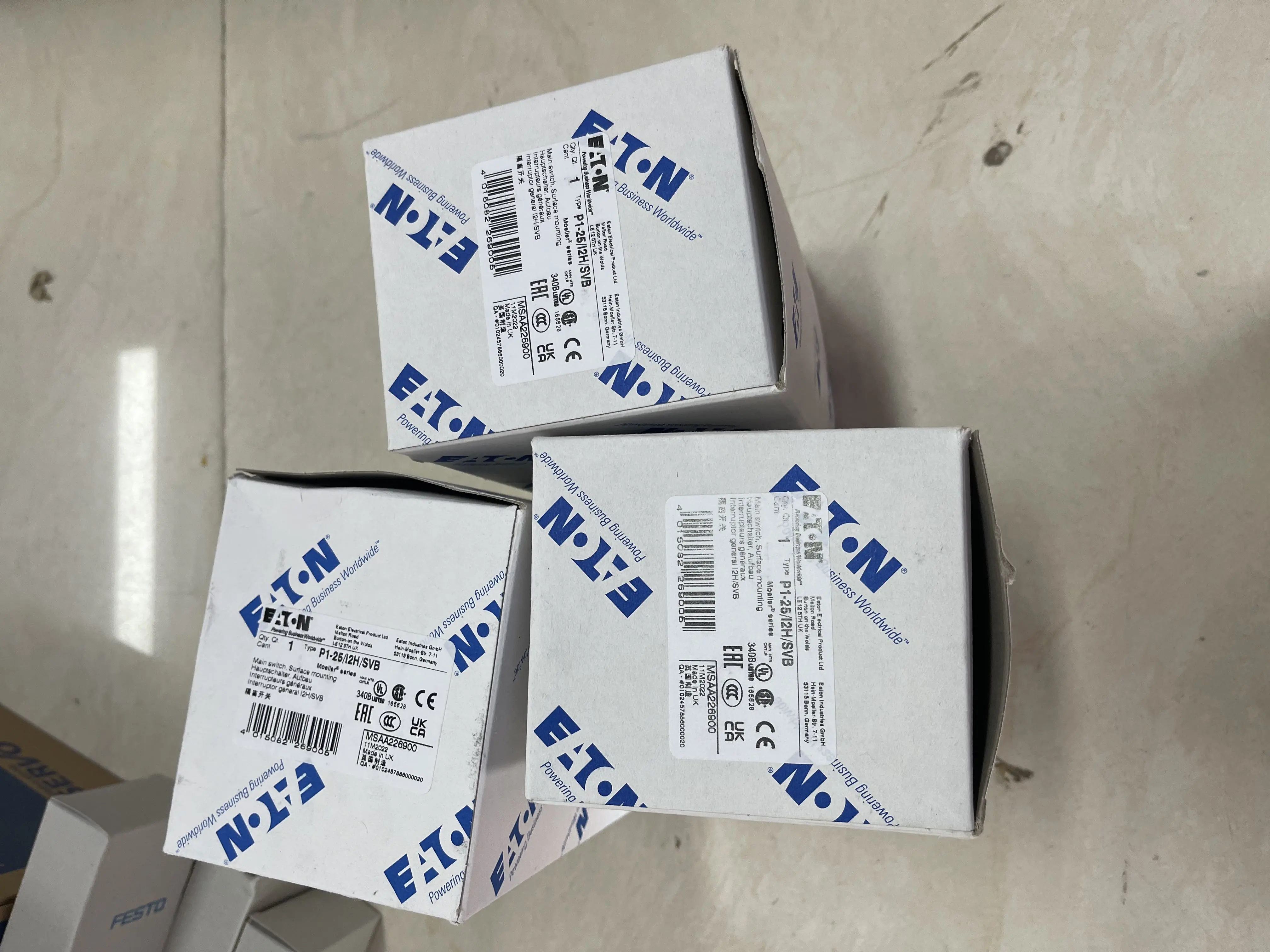 Eaton Main Switch P1-25/I2H/SVB