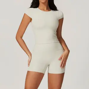 Sports Apparel Ropa Deportiva Gym Outfit Yoga Sportswear Fitness Women Active Wear Set