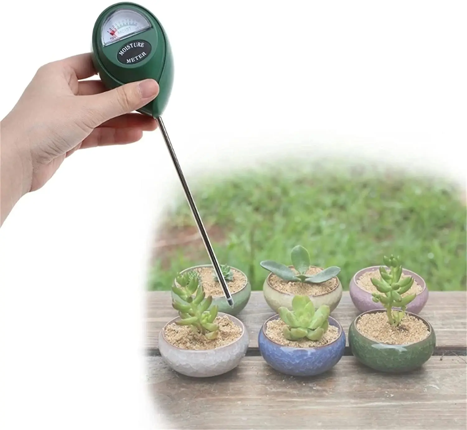 PDTO Soil Moisture Tester Humidity Meter Detector Sensor Garden Plant  Flower Testing – the best products in the Joom Geek online store