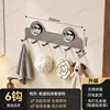 Gunmetal suction cup adhesive hook 6 hooks