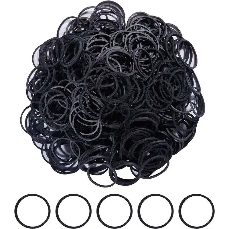 Elastic Rubber Bands Durable, Black, and Environmentally Friendly - Main Image