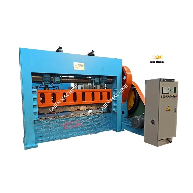 High Speed Expanded Metal Filter Mesh Making Machine  Expanded Metal Mesh Machine