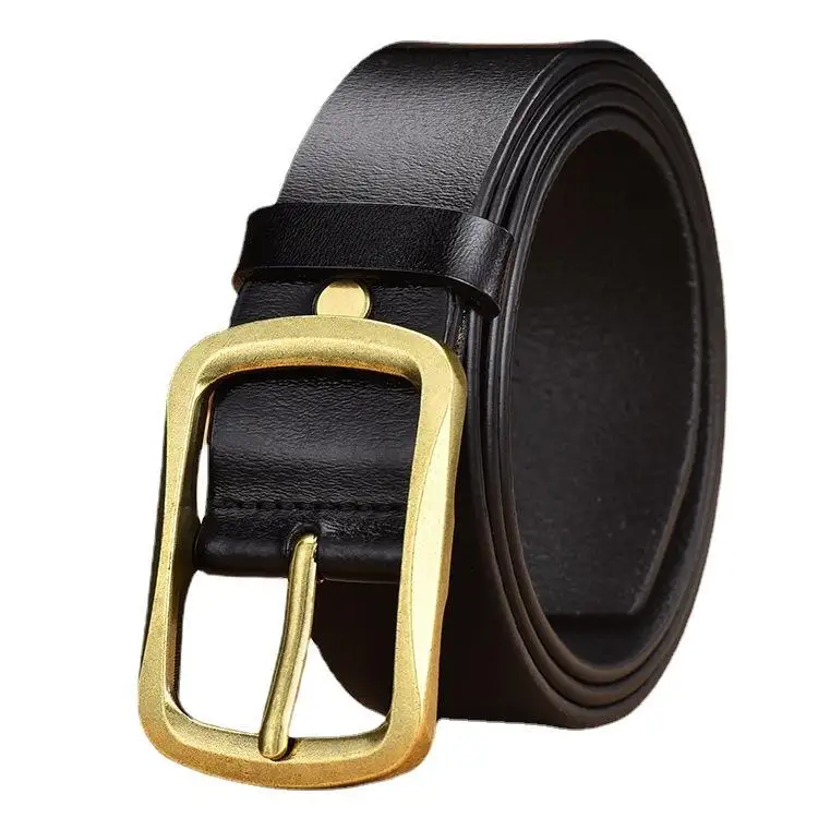 Factory Directly Supplies Retro And Versatile Men's Leather Belt Belt ...