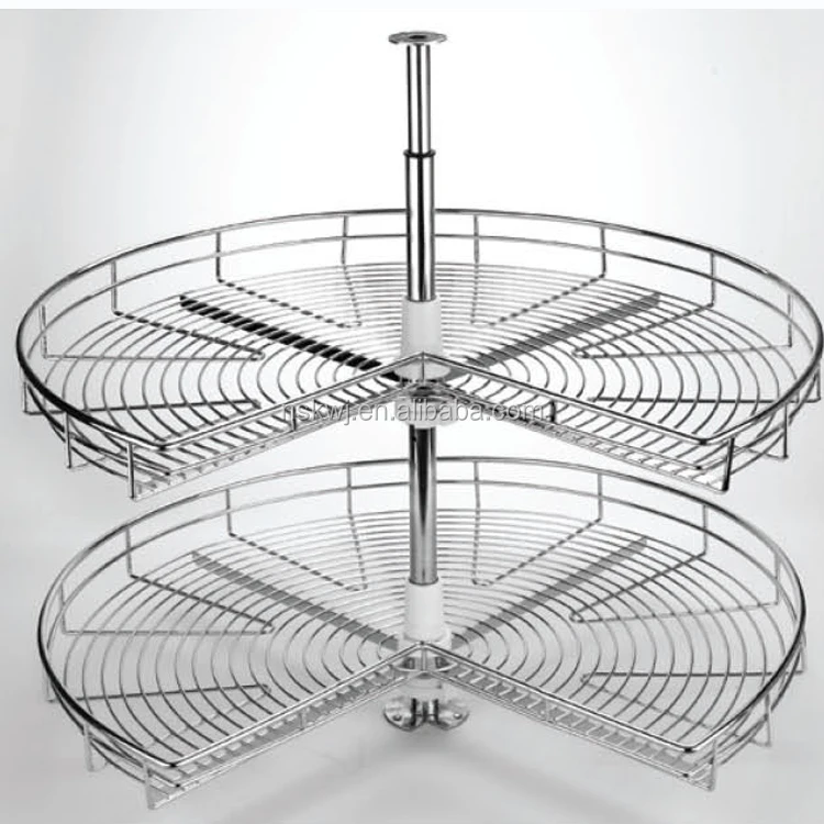 Lazy Susan 360 Degree Revolving Magic Corner Kitchen Basket
