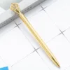 Electroplating gold
