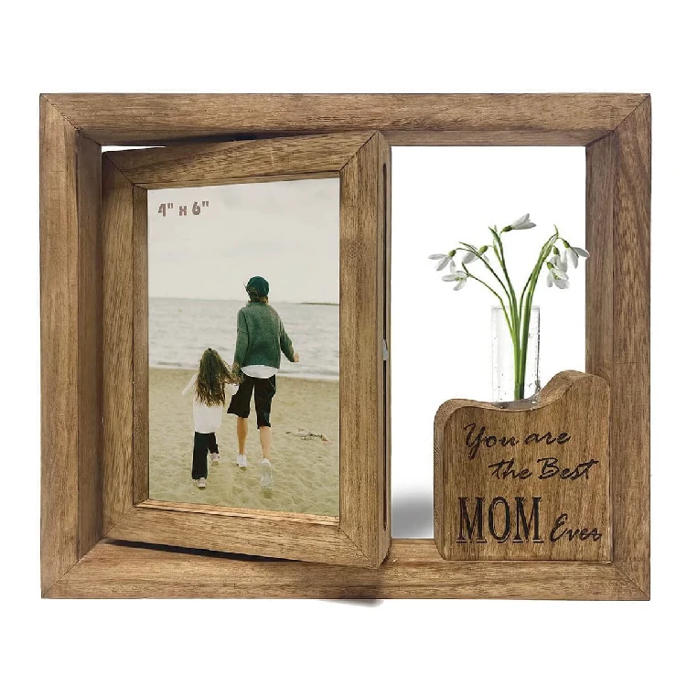 Capture memories in style with intricately carved wooden frames