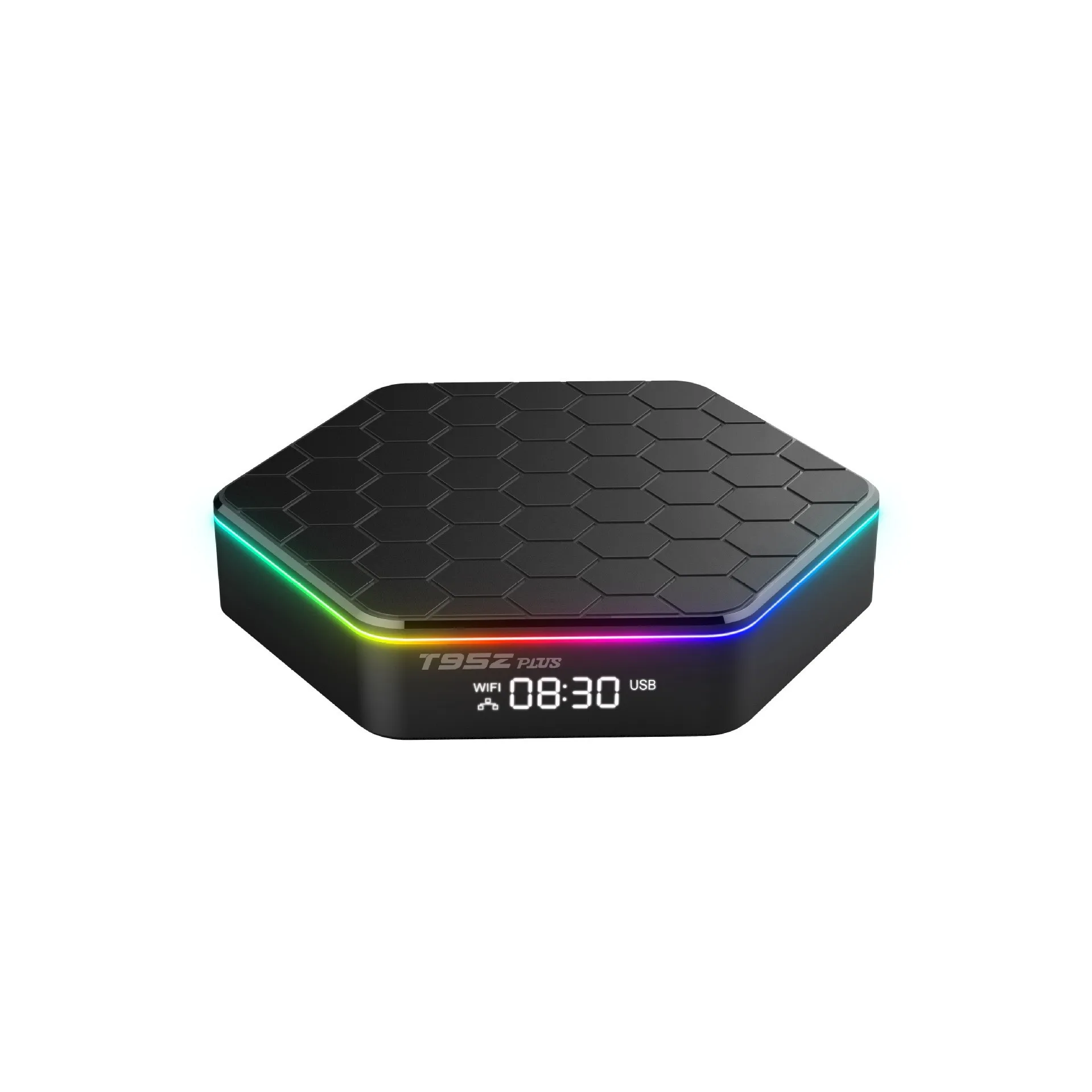 T95Z Plus H618 Smart Android 13 Set Top Box 8K HD TV Box with Dual Band WiFi 6 and for Bluetooth 5.0 Clock Display Function
