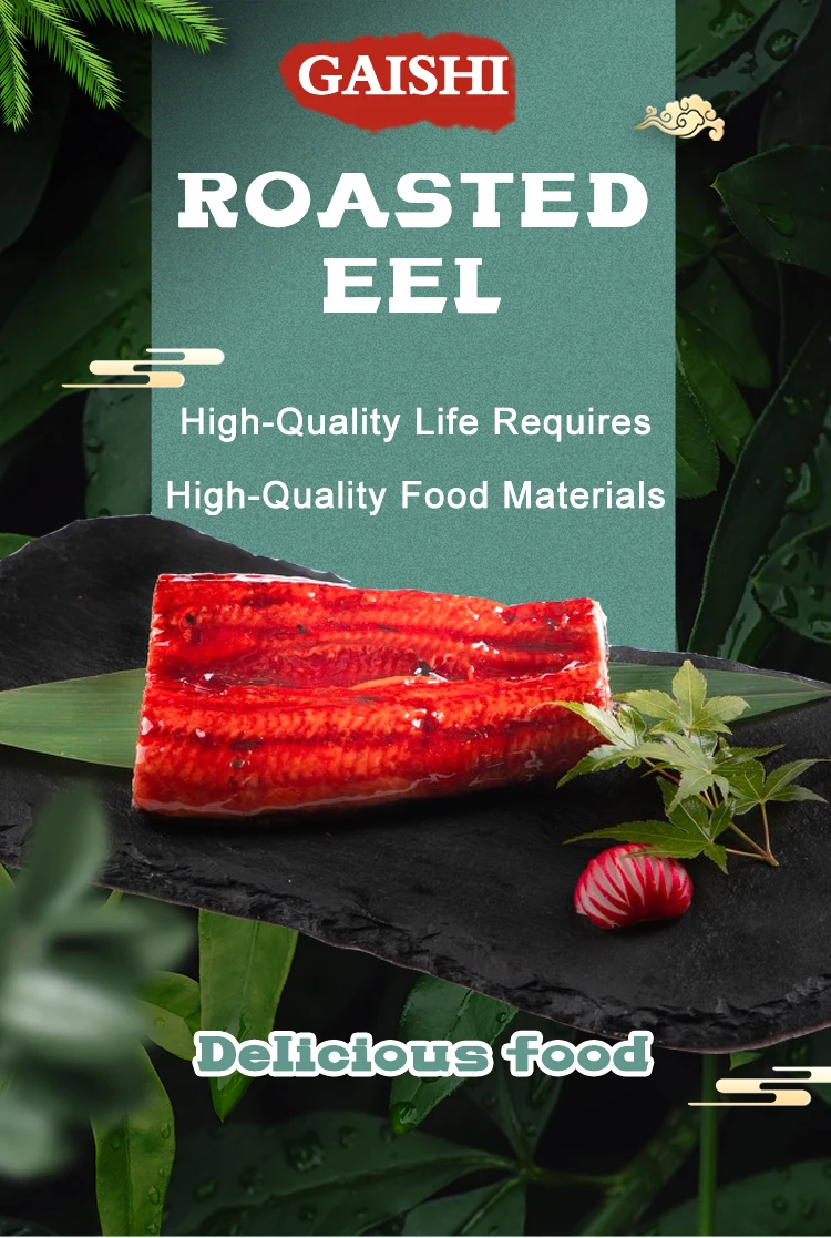 Frozen Roasted Eel Unagi Kabayaki Roasted Eel Frozen Eelunagi Tray
