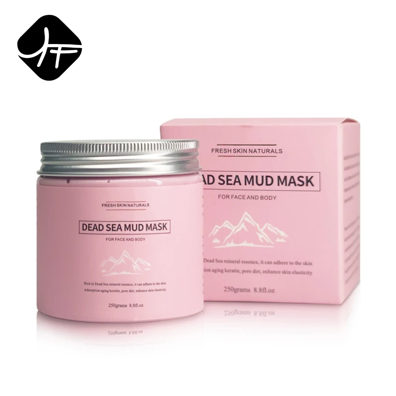 Private Label Oem Hight Quality Clarifying Facial Skincare Small Pink Dead Sea Milk Repair Bright Mud Mask
