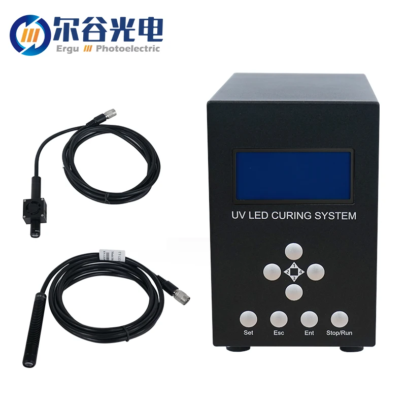 UV LED Curing Lamp UV Point Light Source  Dispenser Drying Lamp Small Area UV Dryer Mini UVLED Curing Machine