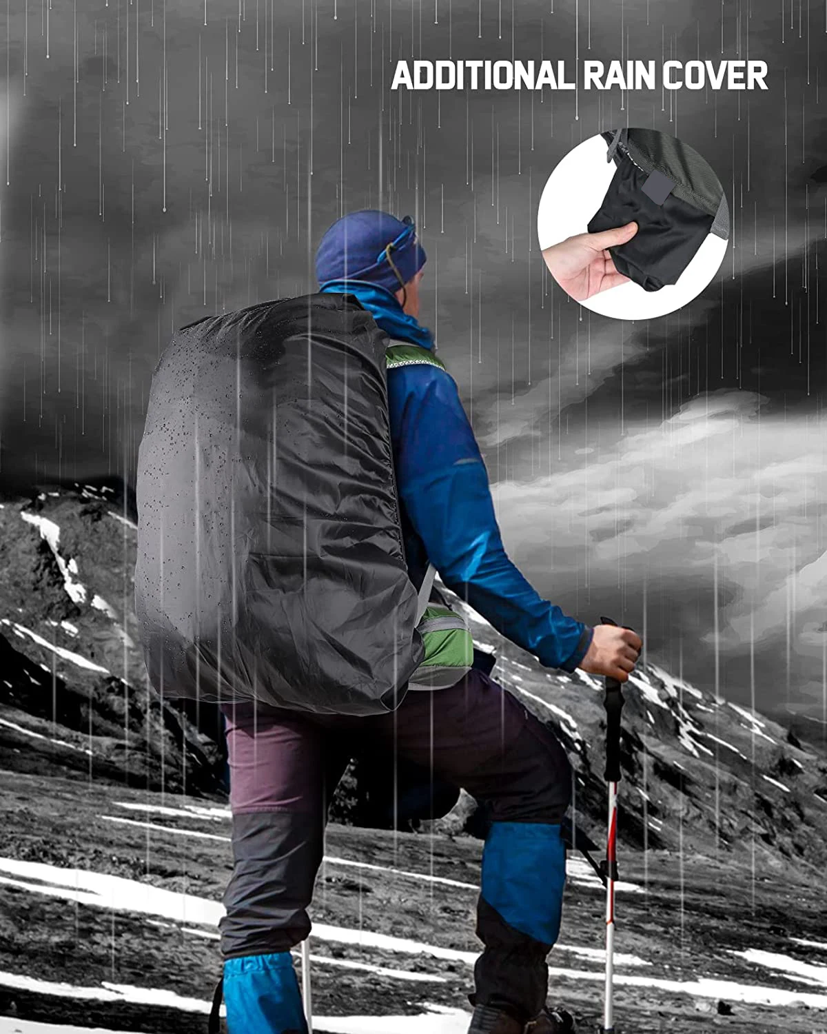 WOQI Wholesale Lightweight Waterproof Maelstrom Hiking Backpack