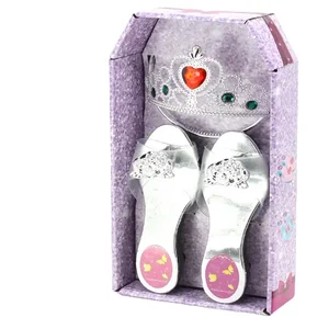 ITTL Unisex Beauty Set Toy with Mini Princess Shoes Model Plastic Toy Gift for Kids