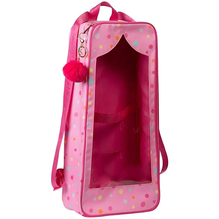 Шэньчжэнь, поставщик BSCI, 18 дюймов, детская переноска для кукол, дорожный рюкзак, сумка