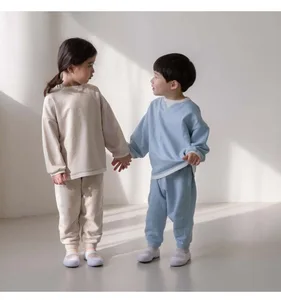 100% Cotton High Quality Custom Printing Kids Clothing Sets Kids Boys And Girls Clothing Sets