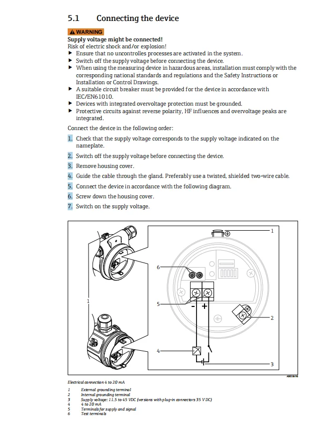 Endress + Hauser Pmp51 Pmp71 Pressure Transmitter Buy E+h Cerabar M Pmc51 Pmp51 Pmp55 Process