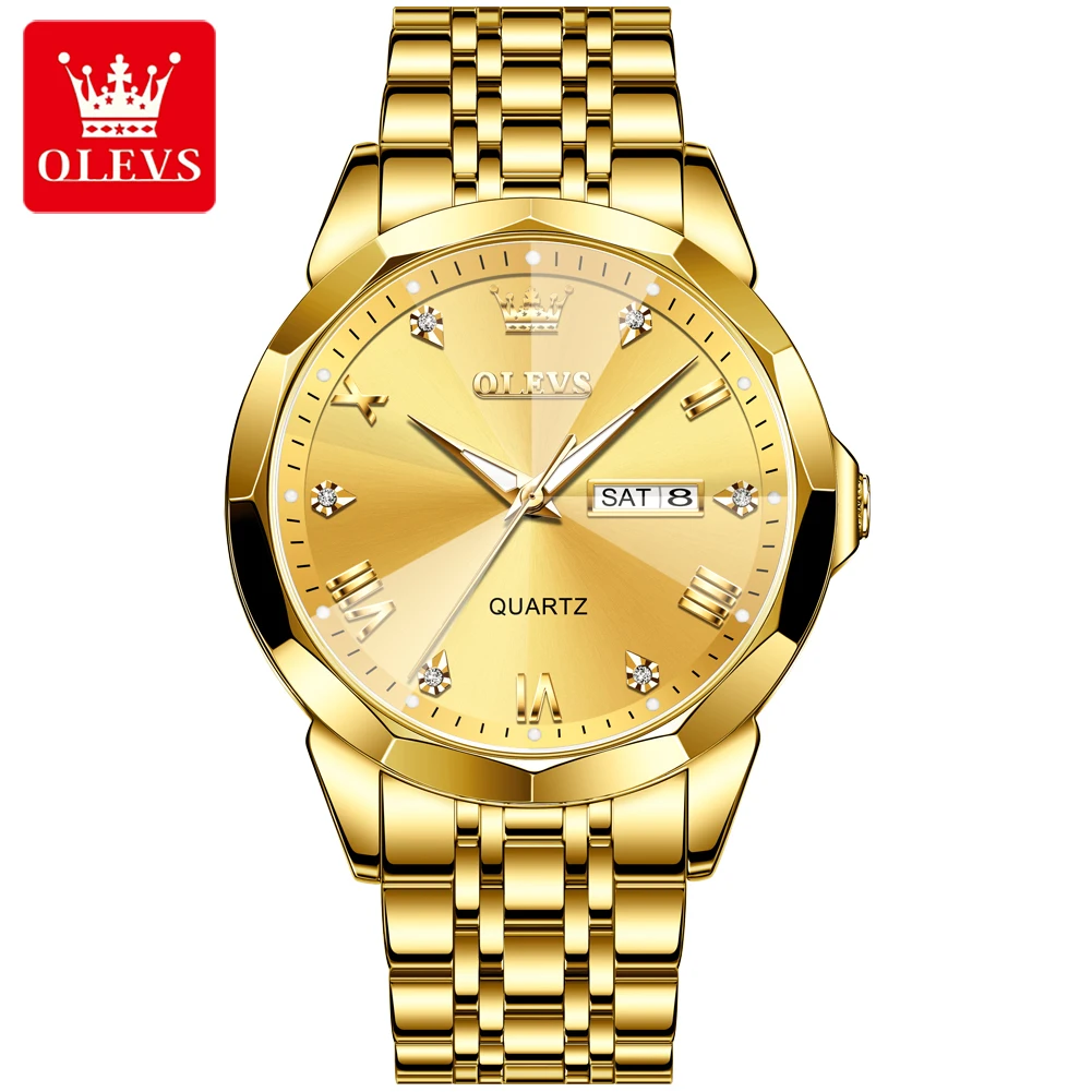 OLEVS 9931 Luxury Waterproof Quartz OEM Brand Wristwatches