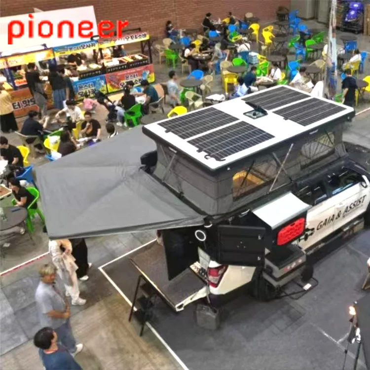 Le nouveau et évolutif camping-car tente sur plateau