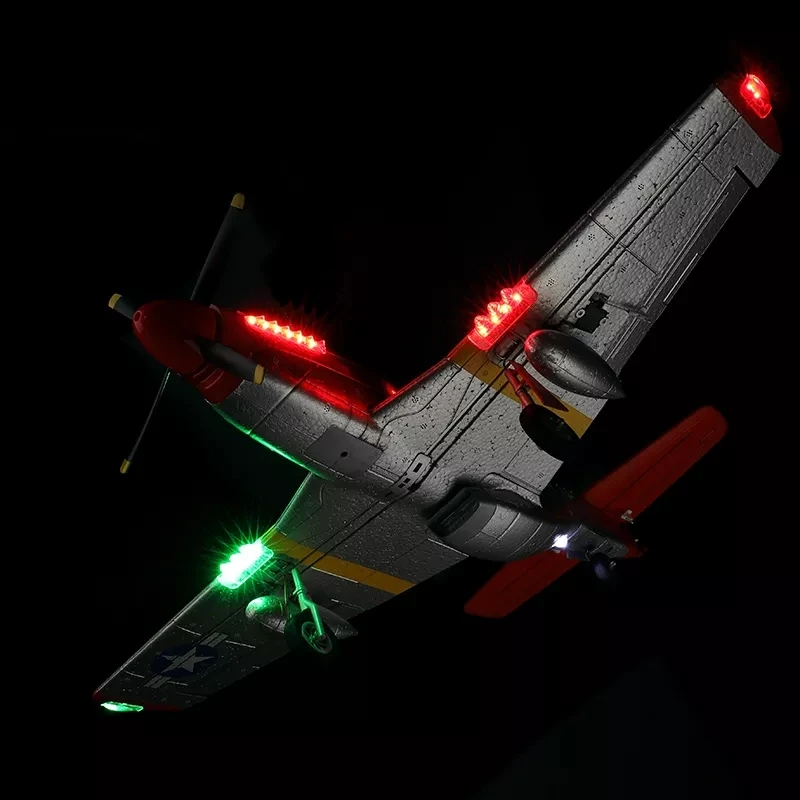 WLtoys XK A280 P51 Brushless 2.4GHz 4CH RC Stunt Fighter Jet