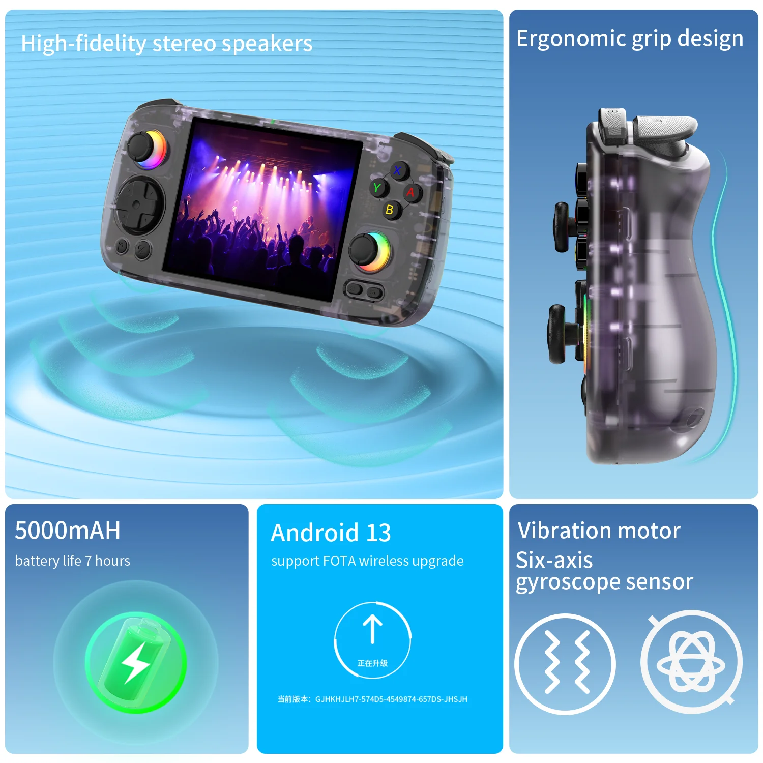 Anbernic RG406H Portable Android Game Console - Wifi & RGB