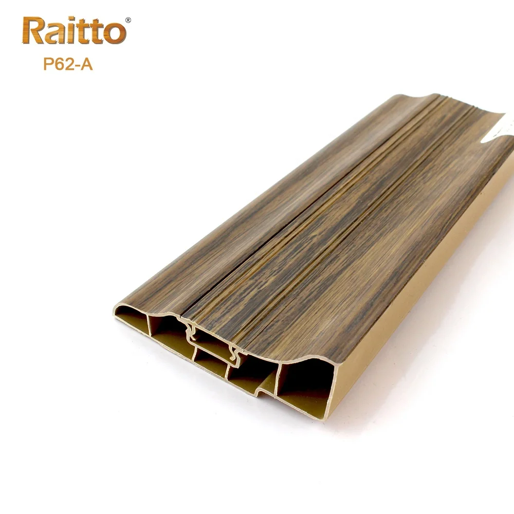 p62-a, pvc skirting board for flooring tile