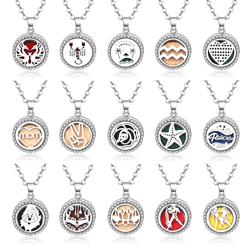 Alibaba Wholesale Diffuser Necklaces Aromatherapy Essential Oil