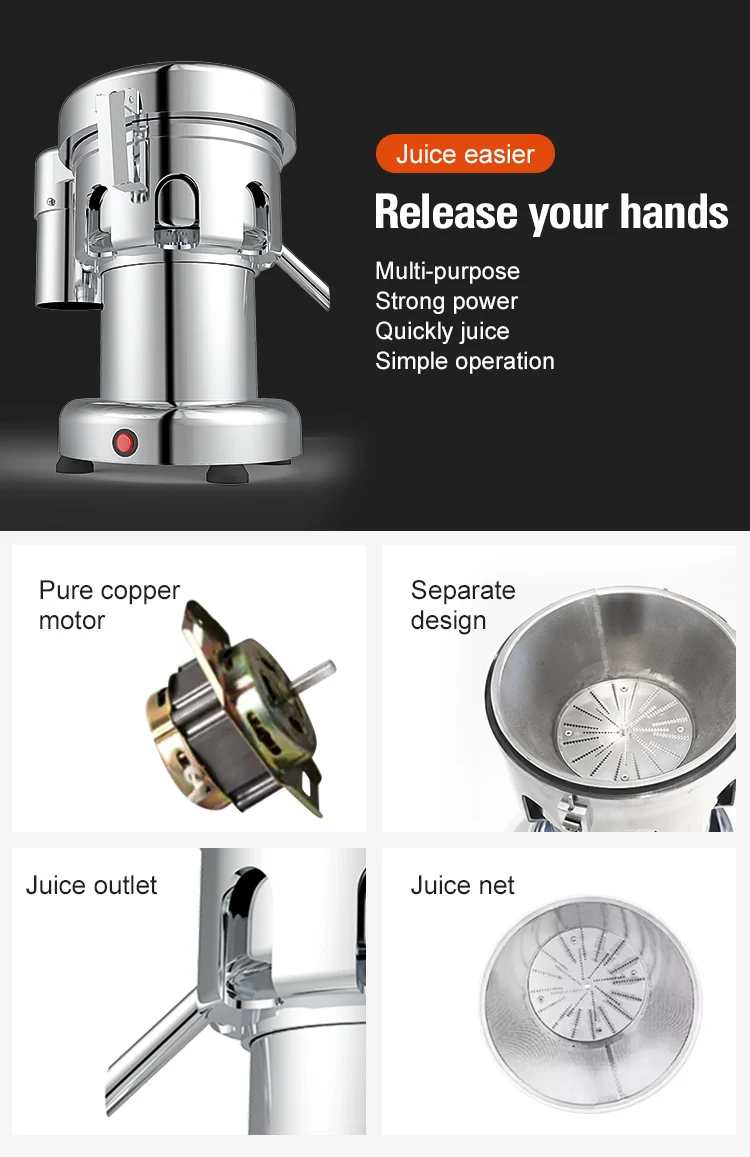 Industrial Cold Press Juicer Fruit Juice Making Machine Juice Making Machine Prices - Image 3
