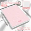 Quaderno ad anelli B5 rosa a pois