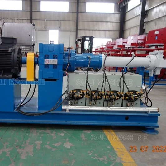 ISO9001 CE Silicone Rubber Extruding Machine Rubber Seal Extruder Machine Silicone Extrusion Production Line