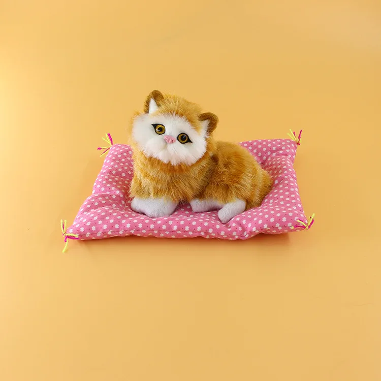 New Design Simulation Cat Will Call Birthday Gift Creative Toy Meow Meow Crafts Simulation Ornaments