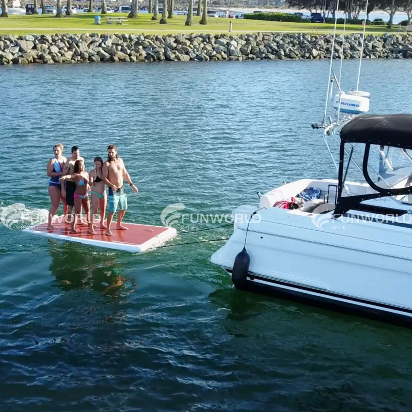Ferry and Quay Used Inflatable Sup Gangway Ramp Floating Dock Approach Bridge Oem Gangway