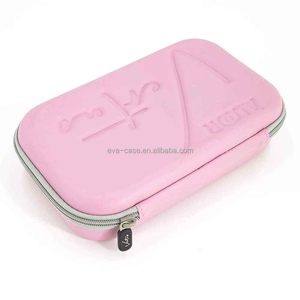 product eva pack black eva hard shell electronic beauty device case with zipper waterproof  portable for travel and camping-3