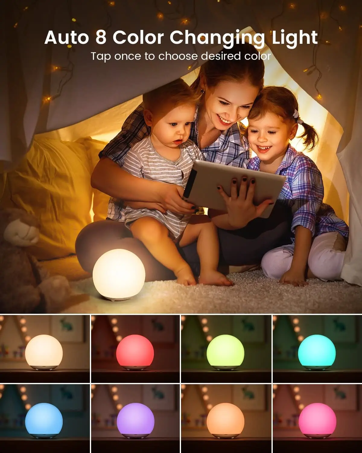 Dimmable Led Warm White Nursery Night Light For Babies Buy Nursery