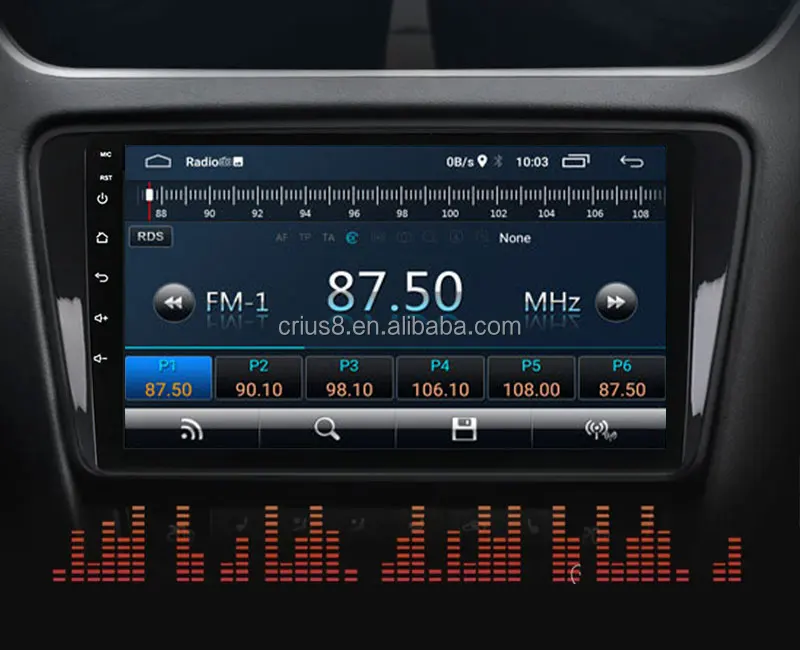 Car Multimedia Head Unit Android Dashboard for Car DVD Player