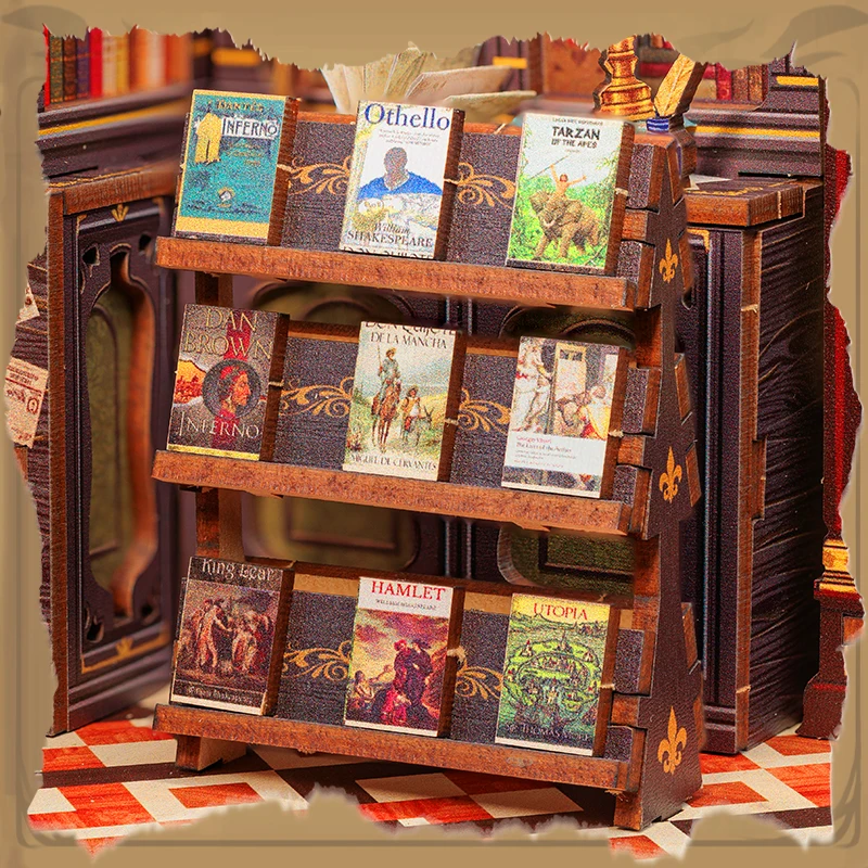 Owl Bookstore Book Nook Kit