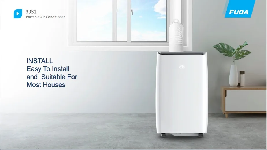 18000BTU 16-20K Cooling & Heating Hot Selling UVC purifier Floor Standing Home Household WIFI Portable Mobile air conditioner