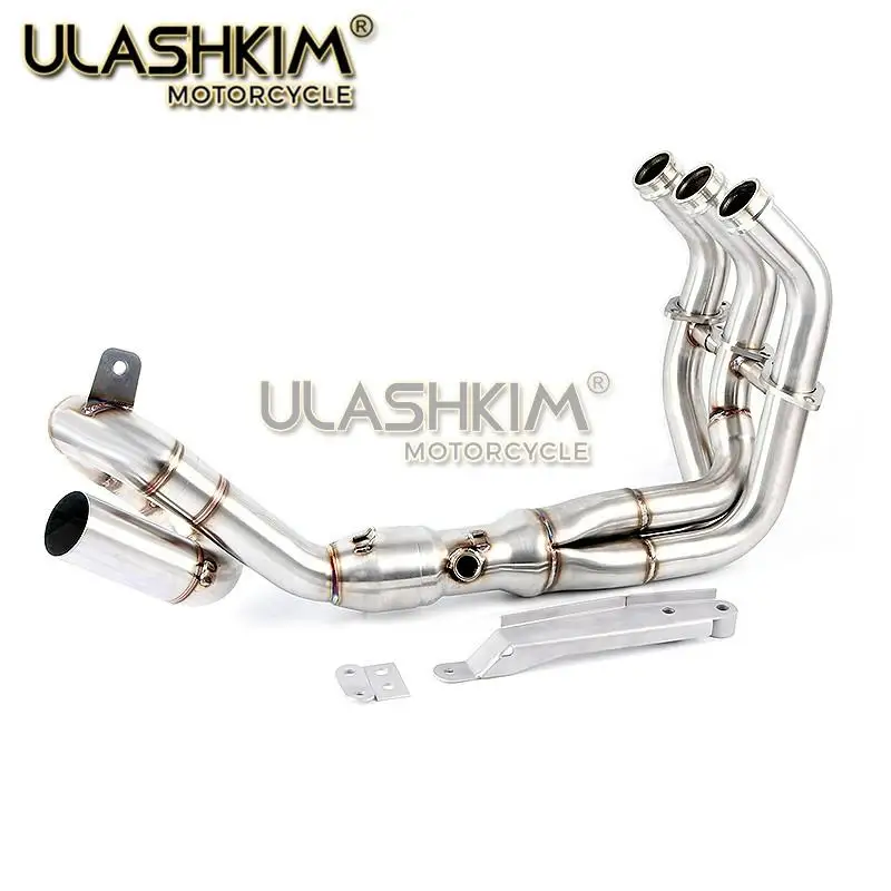 ULASHKIM Exhaust Pipes - High Performance for Yamaha MT-09, FZ-09