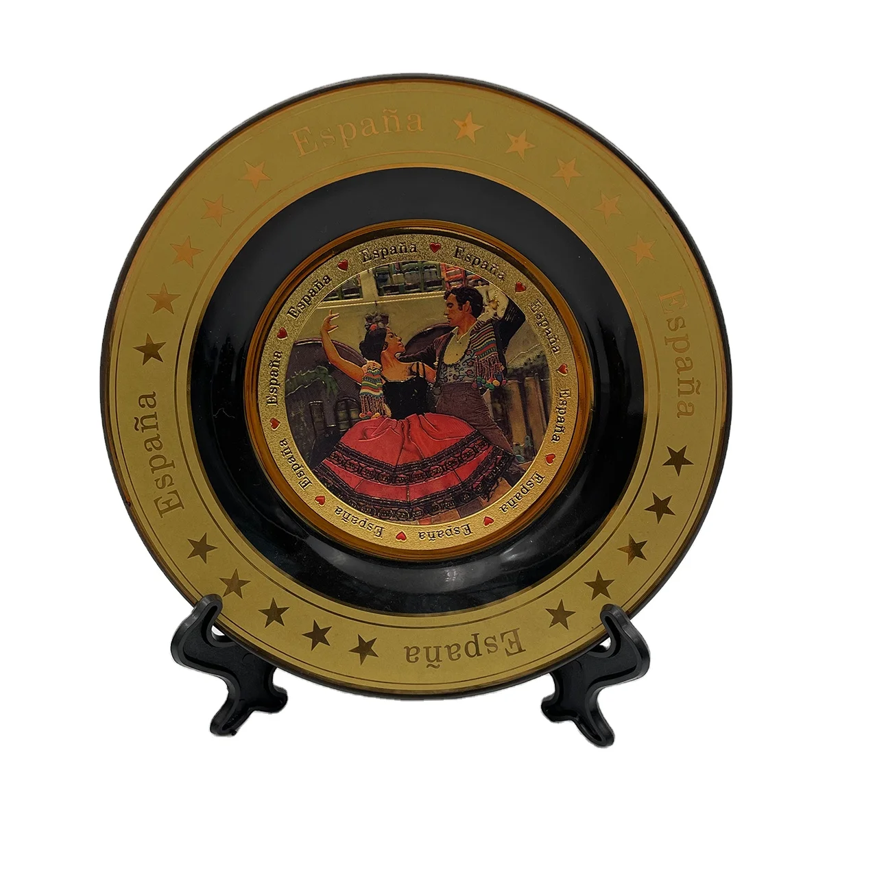 Круглые фарфоровые тарелки Премиум-Качества украшения ручной работы украшение для ресторана и дома туристические сувениры подарок