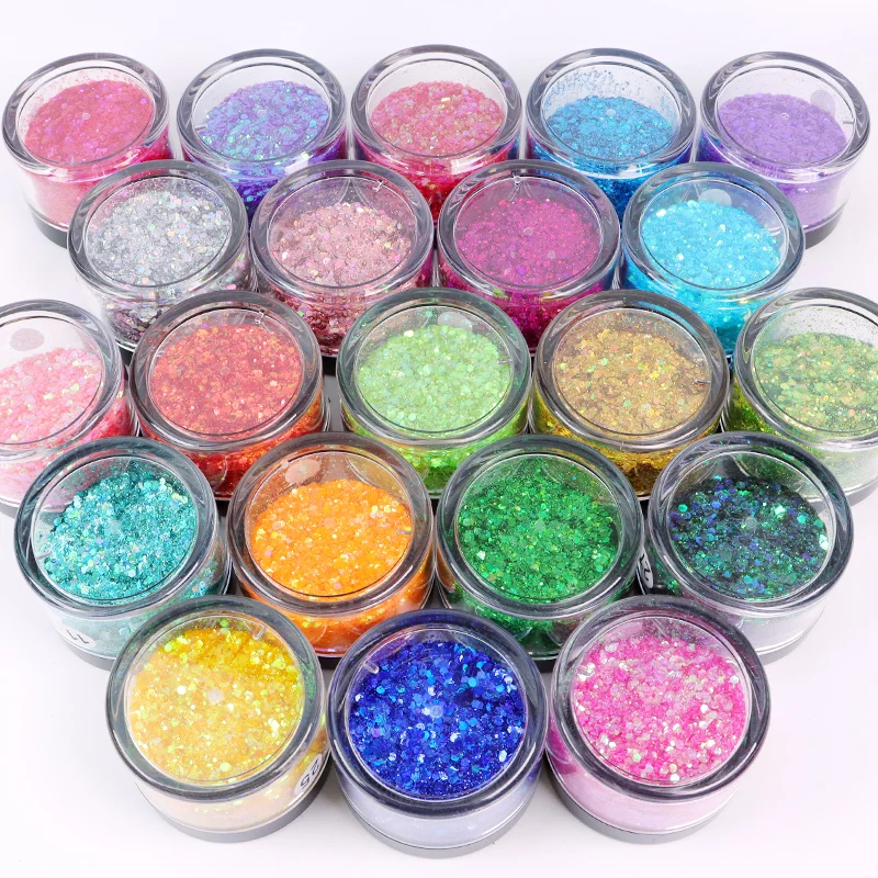 Wholesale Glitter Powder Bulk Supplier Chunky Glitters For Crafts