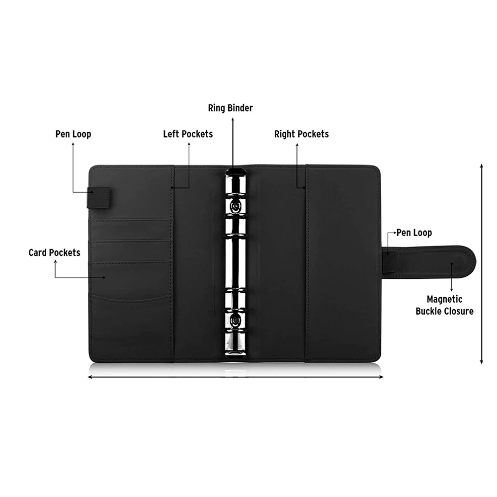 Wholesale A6 Budget Binder Set Mini Money Organizer For Cash Saving