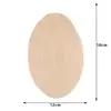 Elastic fabric - oval shape (light skin tone)/10pcs